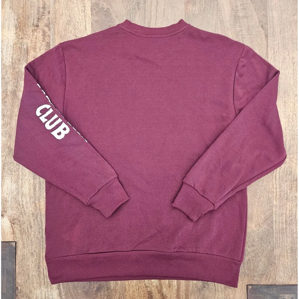 Stranger Things Hellfire Club Sweatshirt Adult Maroon Medium Pullover